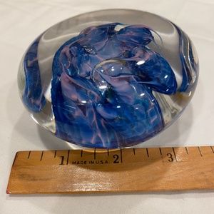 Jon Silverman glass art piece